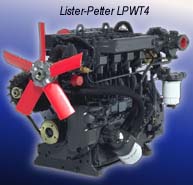 Lister-Petter LPWT4 Engine